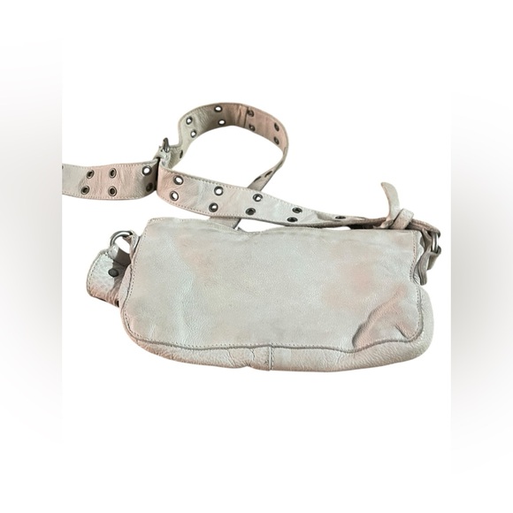 Free People Wade Leather Sling Purse Crossbody - Picture 4 of 6